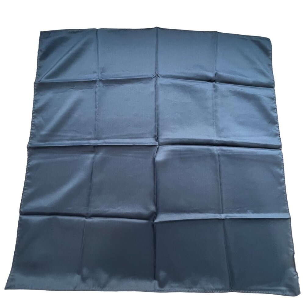 Plentex Square Scarf Size OS Polyester Blue Lightweight Neck Wrap Bandana
